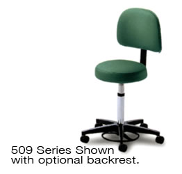 509 Series with optional backrest