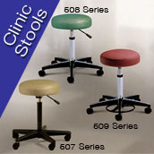 Champion Clinic Stools Caregiver Seating