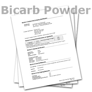 Bicarb Powder MSDS