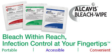 Alcavis Bleach Wipes