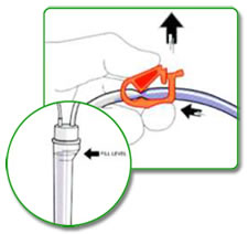 REXEED SX Priming Procedure Step 5
