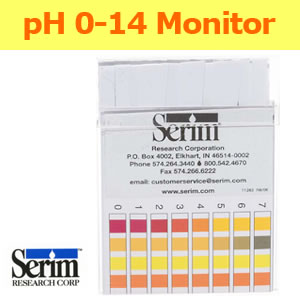 Serim pH 0-14 Test Strips